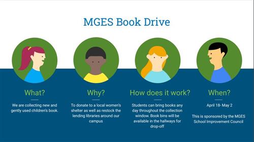  MGES Book Drive